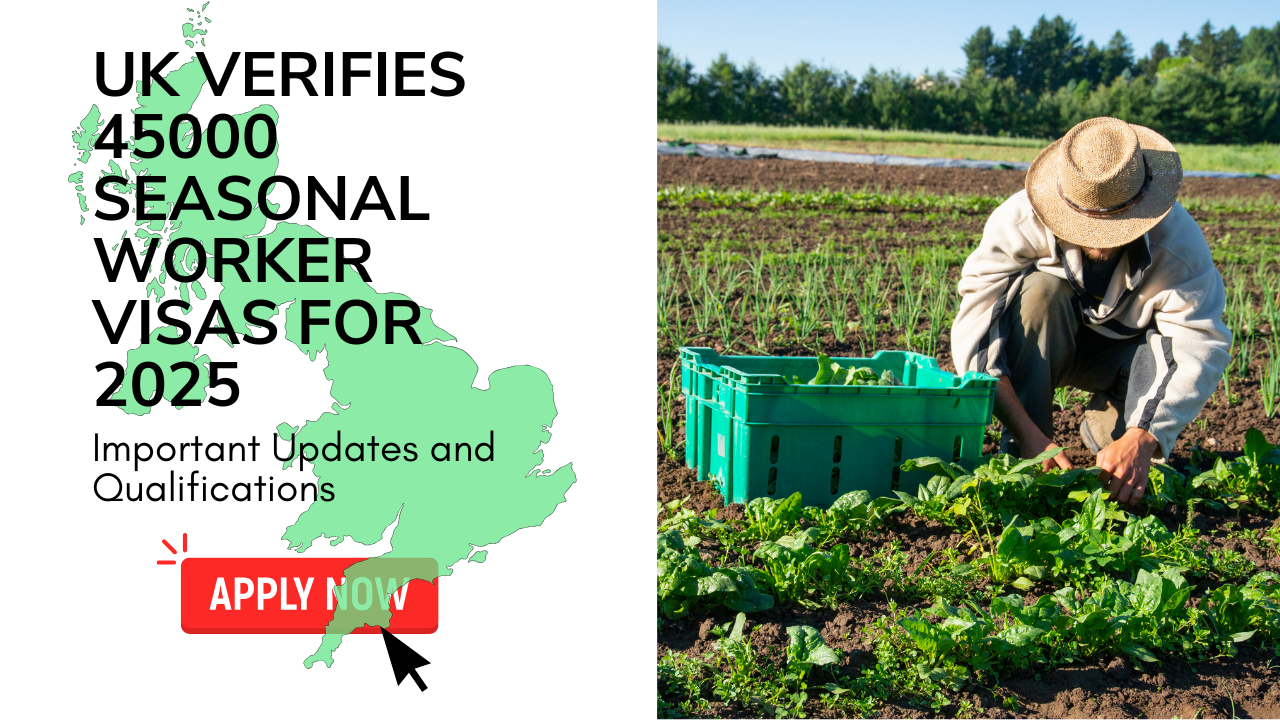 45000 Seasonal Worker Visas for 2025
